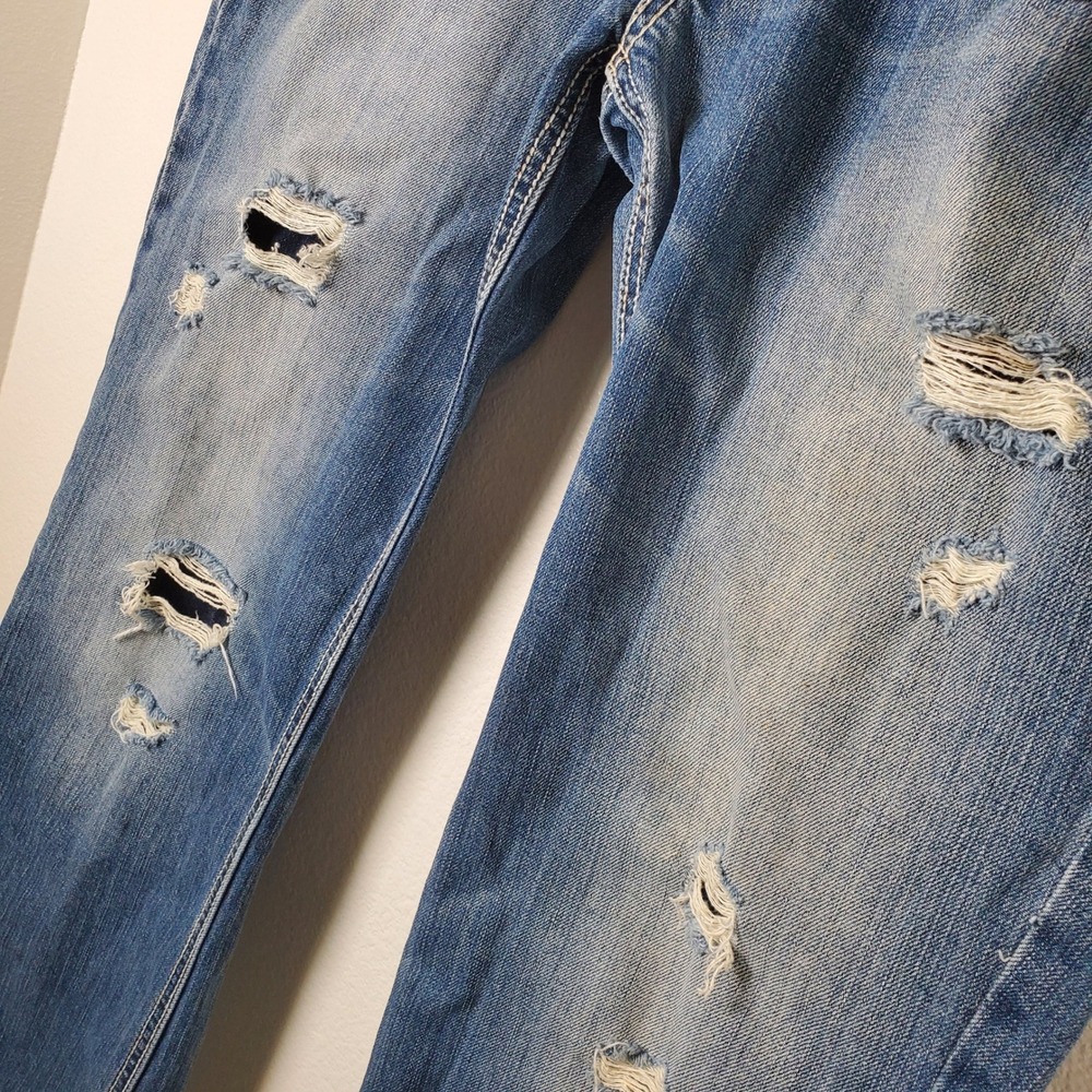 BKE Derek Straight Leg Distressed Stretch Denim Jeans Men's Size 31S - Picture 8 of 12